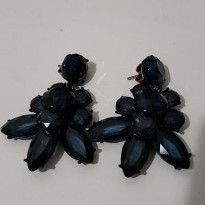 Jcrew Navy Earrings